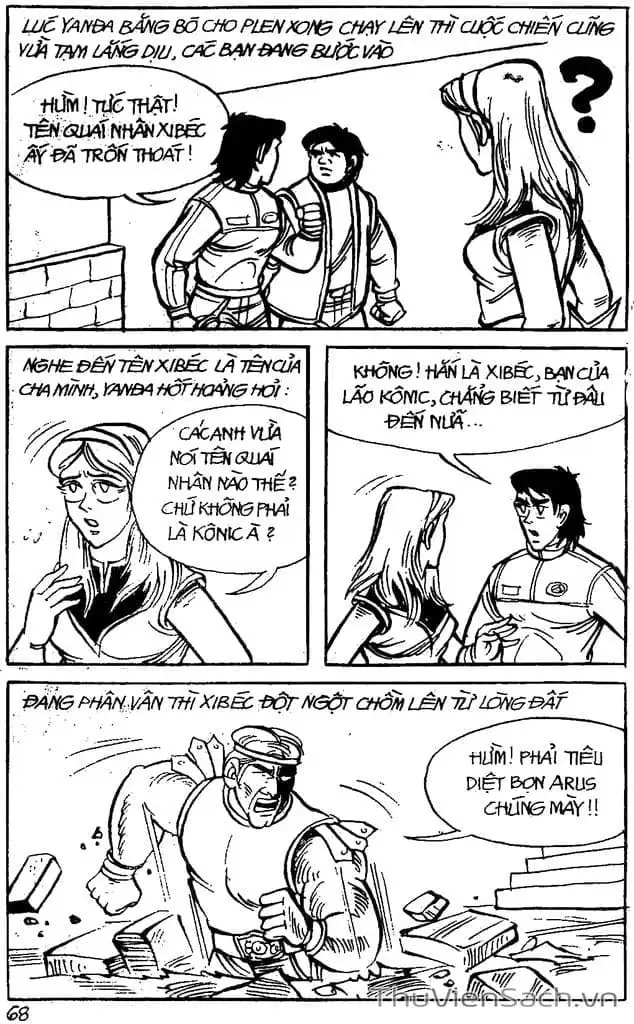 Truyện Tranh Dũng Sĩ Hesman trang 4