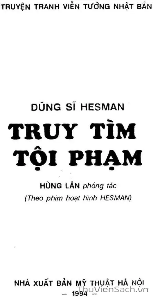 Truyện Tranh Dũng Sĩ Hesman trang 4