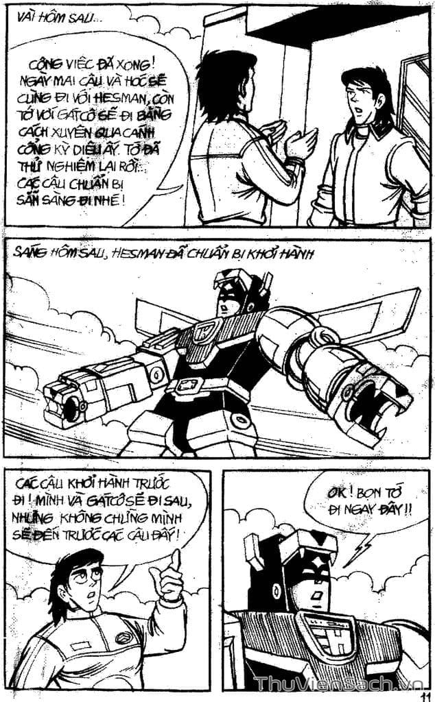 Truyện Tranh Dũng Sĩ Hesman trang 4