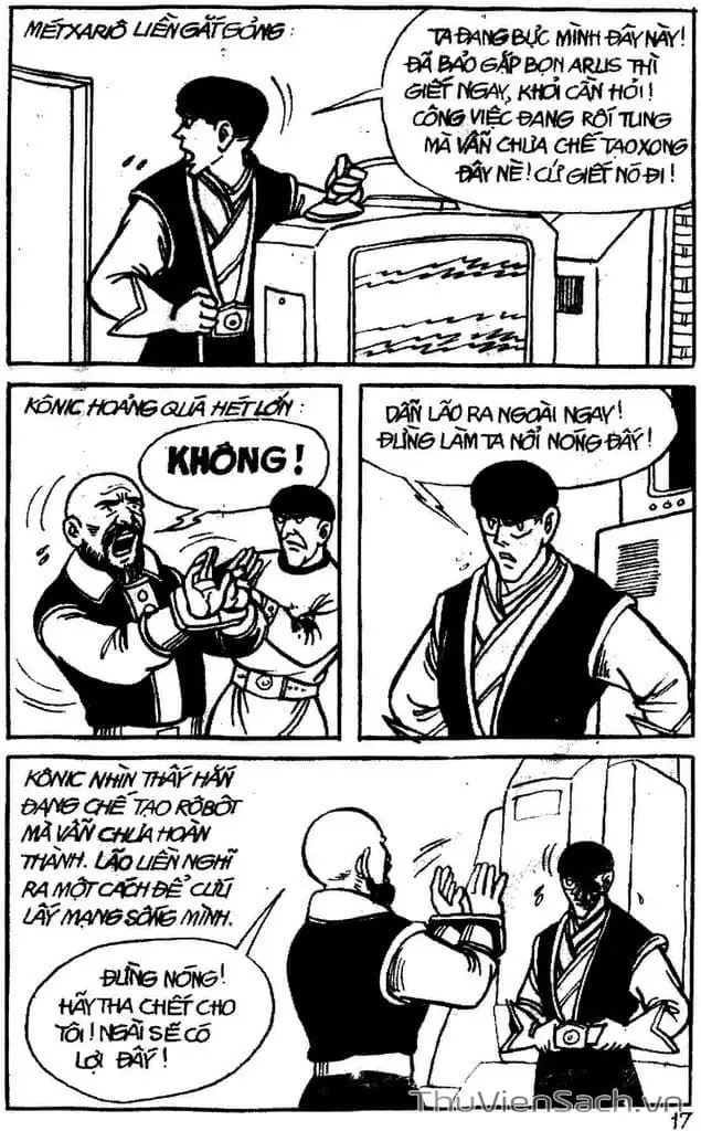 Truyện Tranh Dũng Sĩ Hesman trang 4