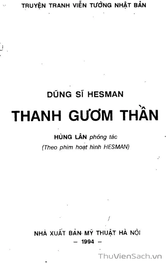 Truyện Tranh Dũng Sĩ Hesman trang 4