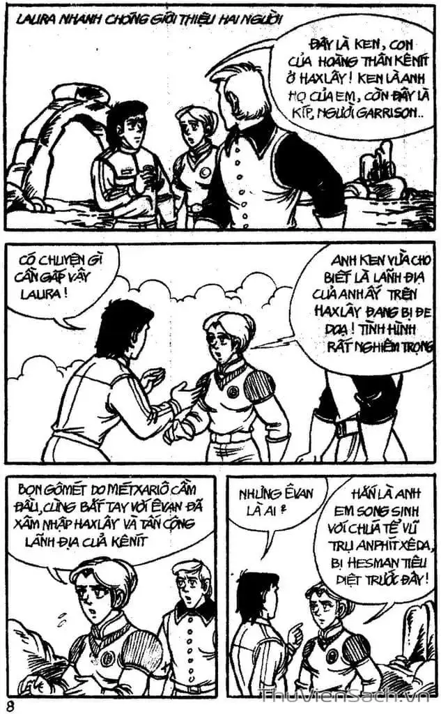 Truyện Tranh Dũng Sĩ Hesman trang 4