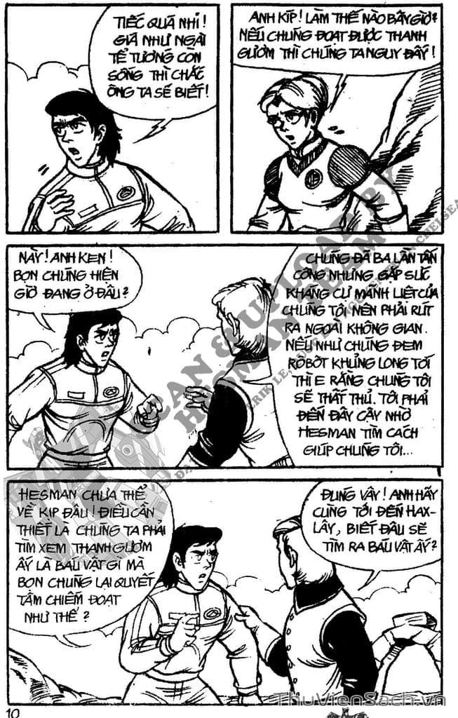 Truyện Tranh Dũng Sĩ Hesman trang 4