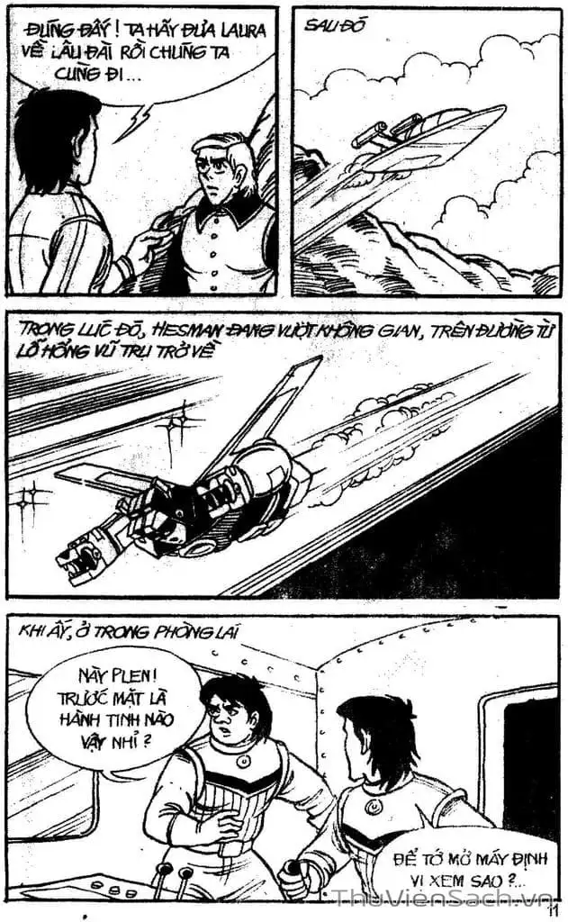 Truyện Tranh Dũng Sĩ Hesman trang 4