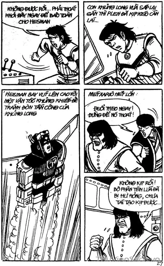 Truyện Tranh Dũng Sĩ Hesman trang 4
