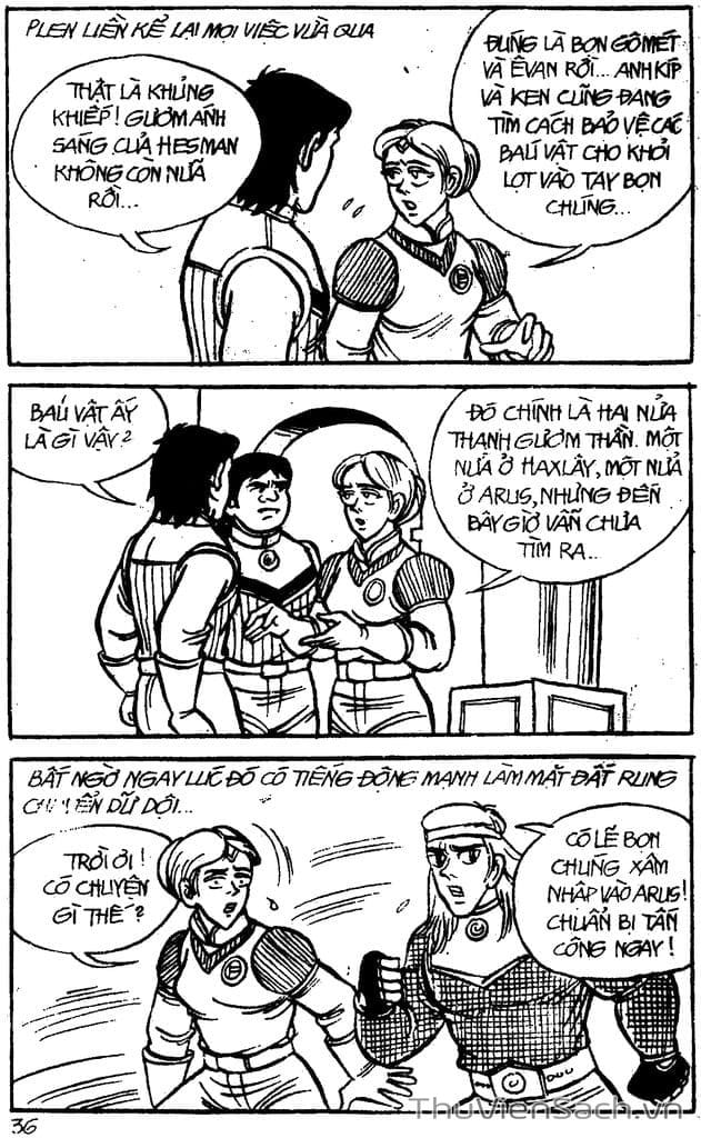 Truyện Tranh Dũng Sĩ Hesman trang 4
