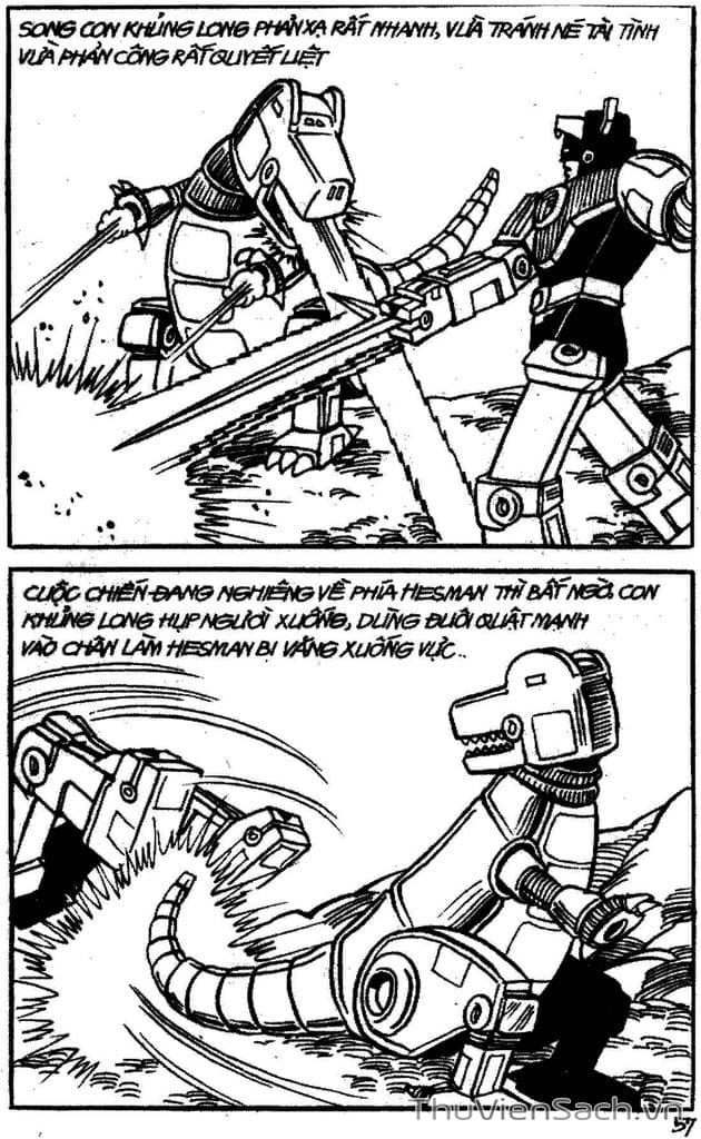 Truyện Tranh Dũng Sĩ Hesman trang 4