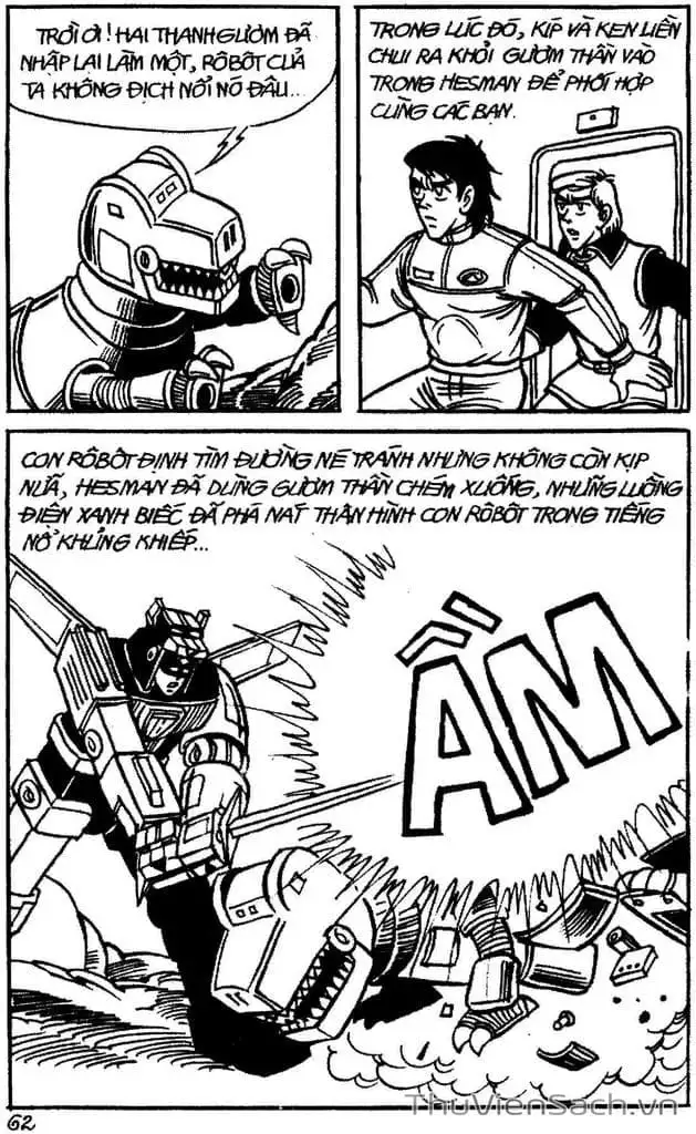 Truyện Tranh Dũng Sĩ Hesman trang 4