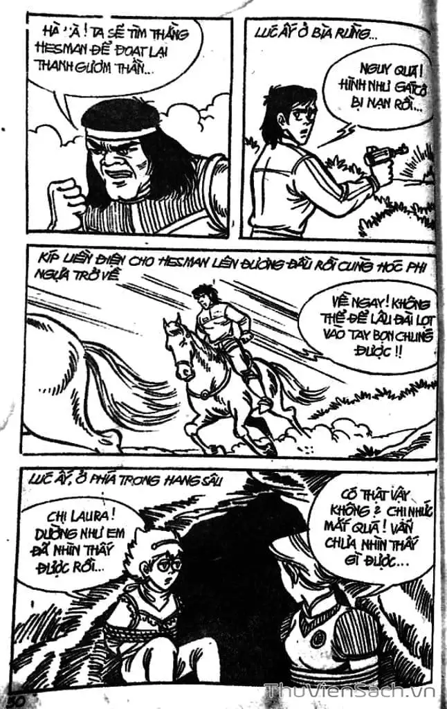 Truyện Tranh Dũng Sĩ Hesman trang 4