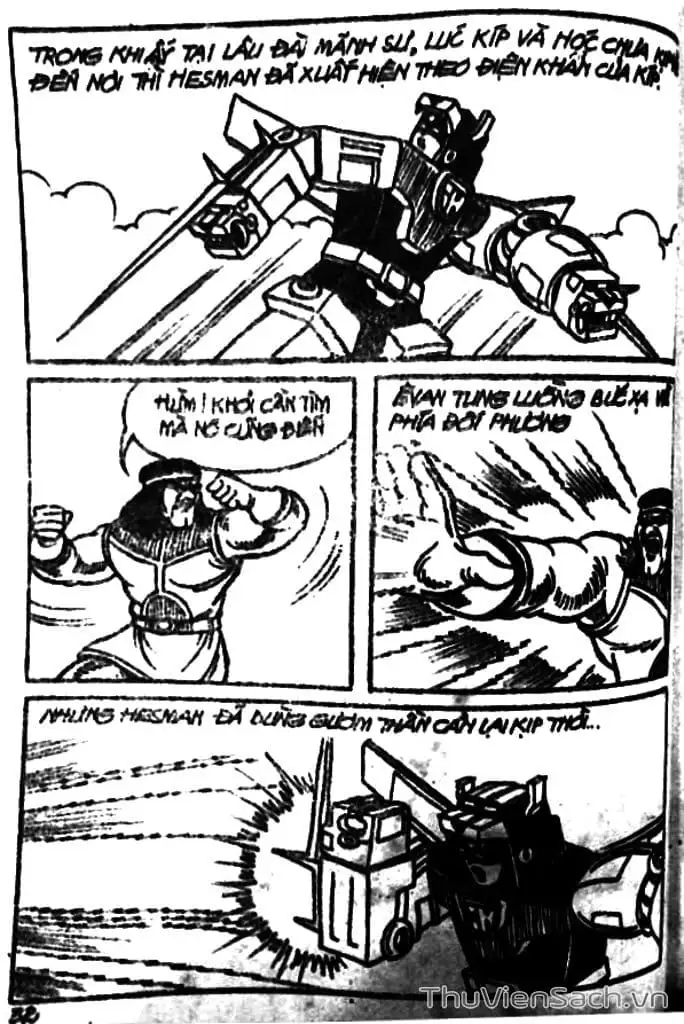 Truyện Tranh Dũng Sĩ Hesman trang 4