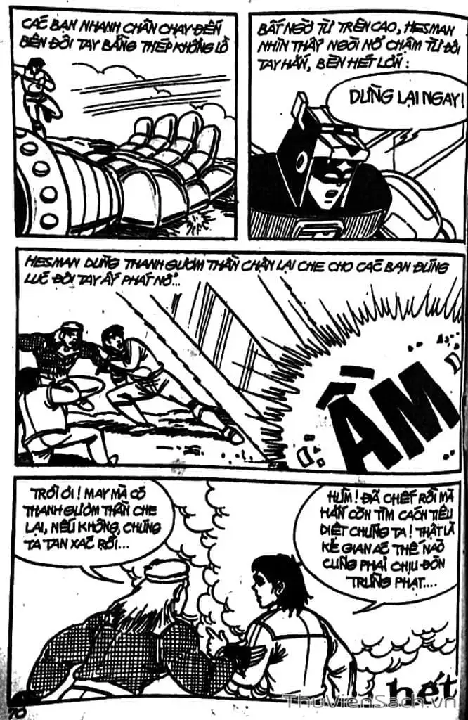 Truyện Tranh Dũng Sĩ Hesman trang 4