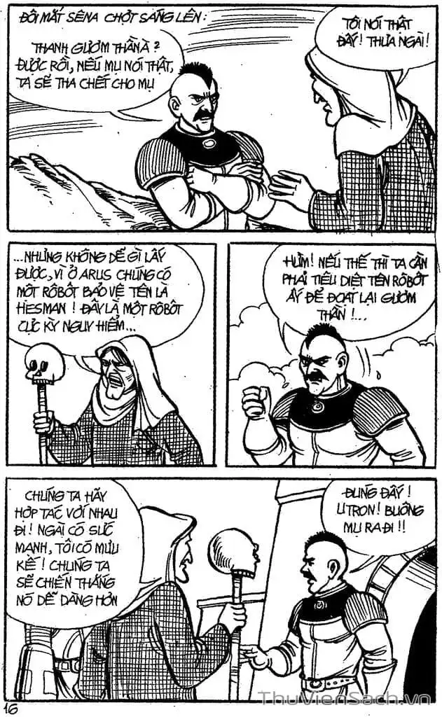 Truyện Tranh Dũng Sĩ Hesman trang 4