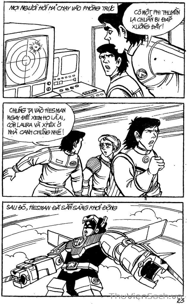 Truyện Tranh Dũng Sĩ Hesman trang 4