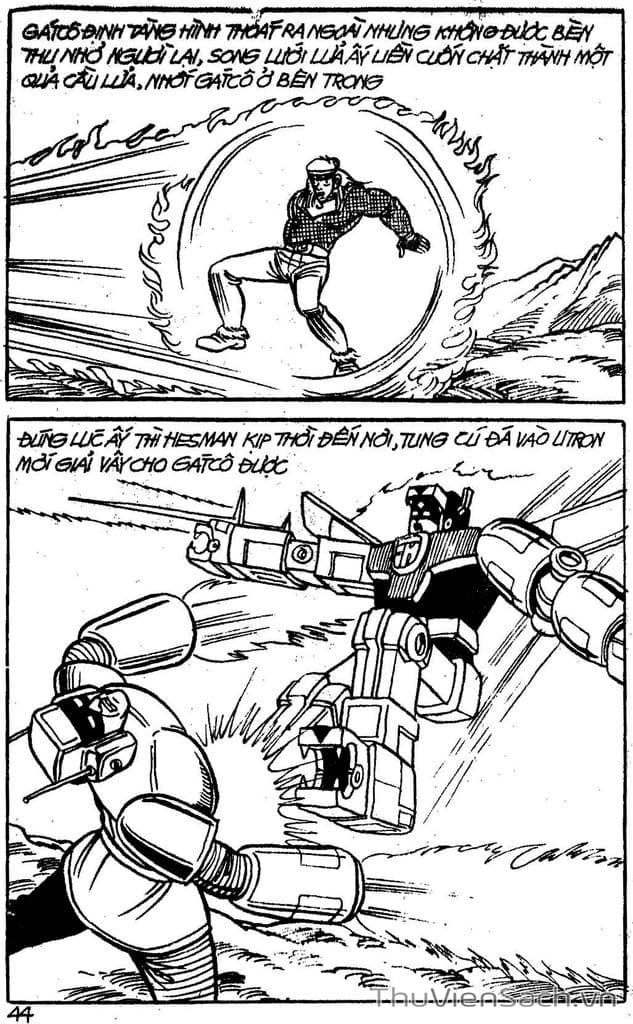 Truyện Tranh Dũng Sĩ Hesman trang 4