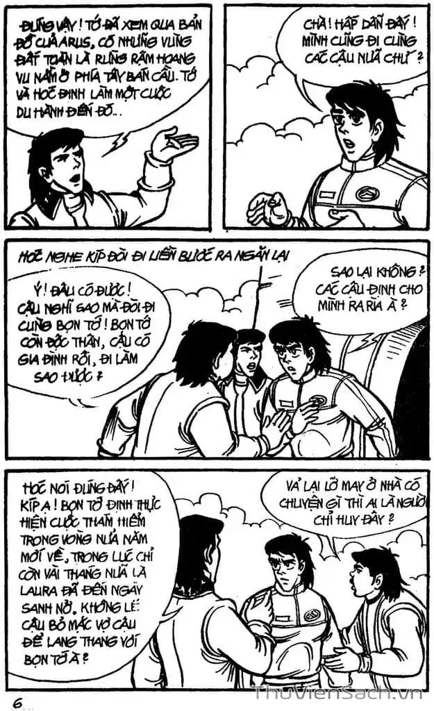 Truyện Tranh Dũng Sĩ Hesman trang 4