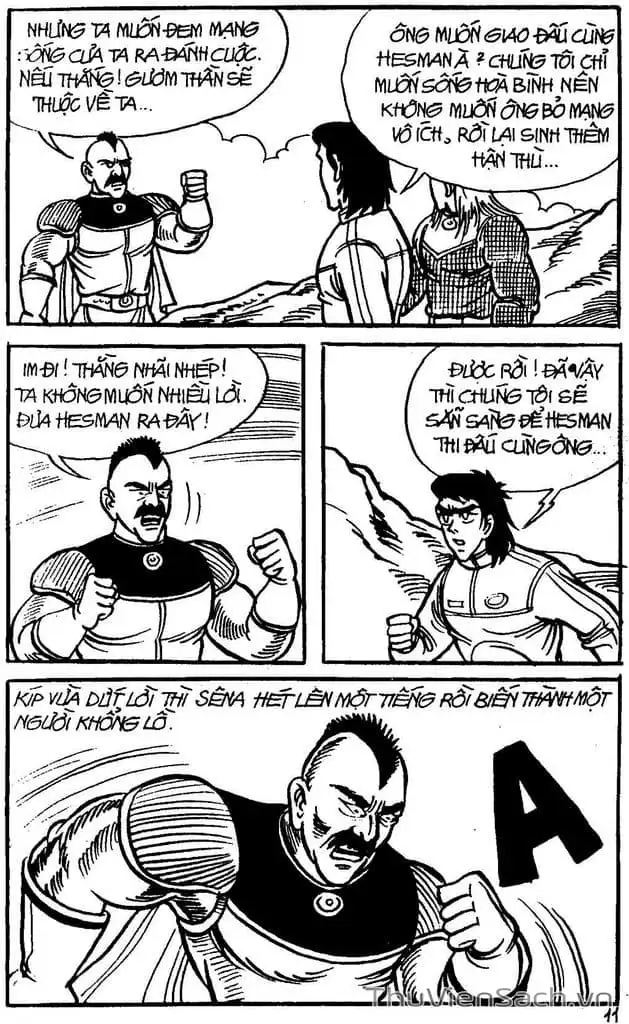 Truyện Tranh Dũng Sĩ Hesman trang 4