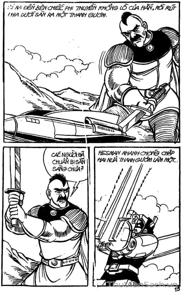 Truyện Tranh Dũng Sĩ Hesman trang 4