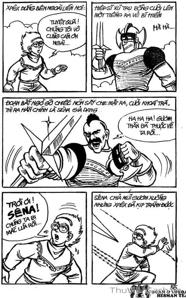 Truyện Tranh Dũng Sĩ Hesman trang 4