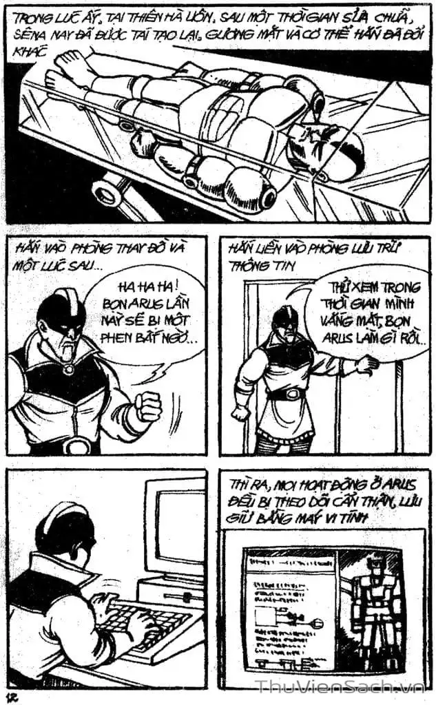 Truyện Tranh Dũng Sĩ Hesman trang 4