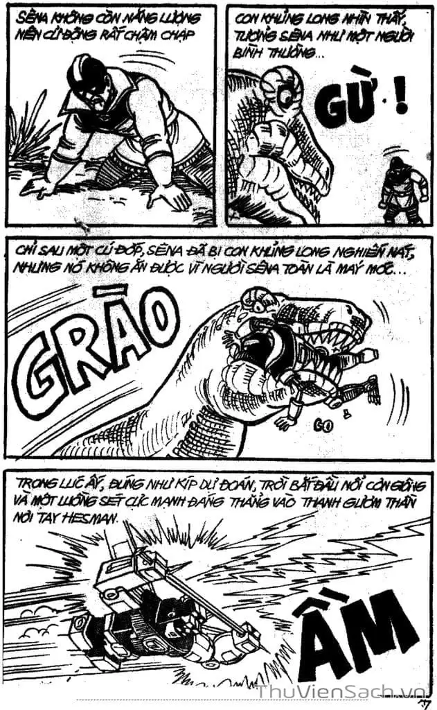 Truyện Tranh Dũng Sĩ Hesman trang 4