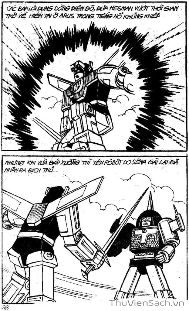 Truyện Tranh Dũng Sĩ Hesman trang 4