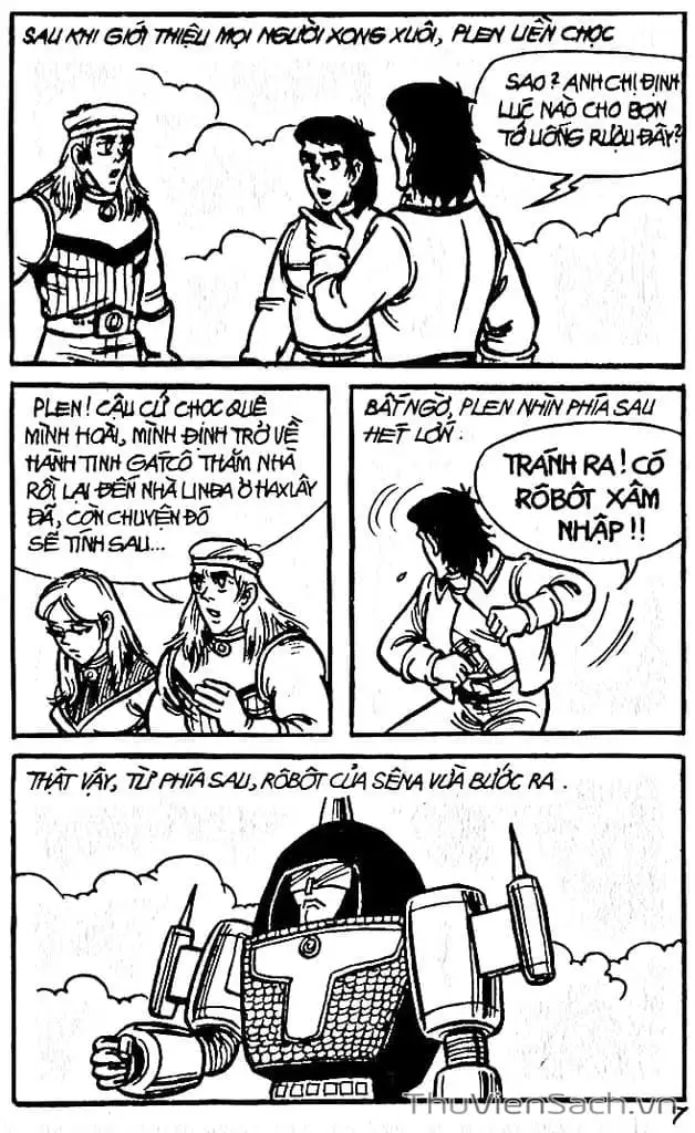 Truyện Tranh Dũng Sĩ Hesman trang 4