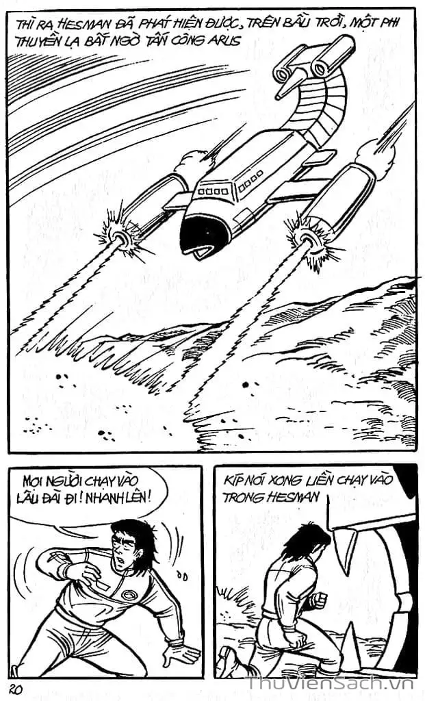 Truyện Tranh Dũng Sĩ Hesman trang 4