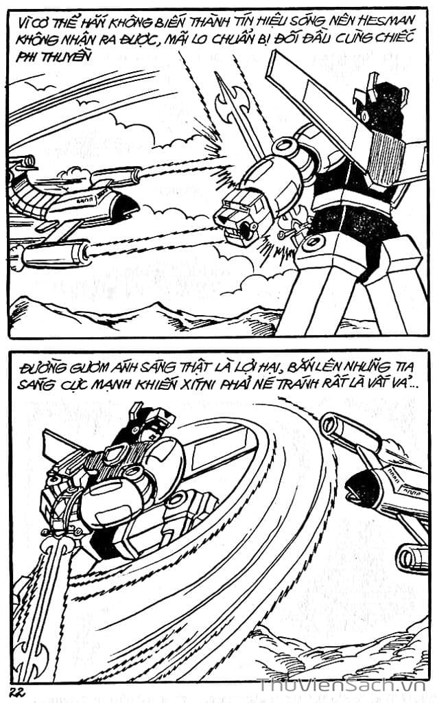 Truyện Tranh Dũng Sĩ Hesman trang 4