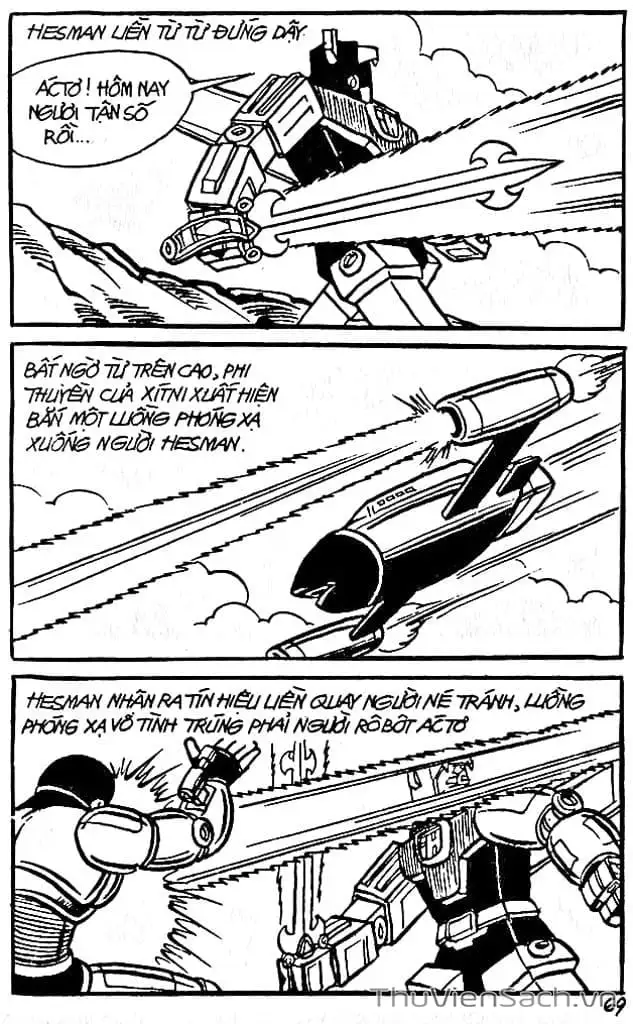 Truyện Tranh Dũng Sĩ Hesman trang 4