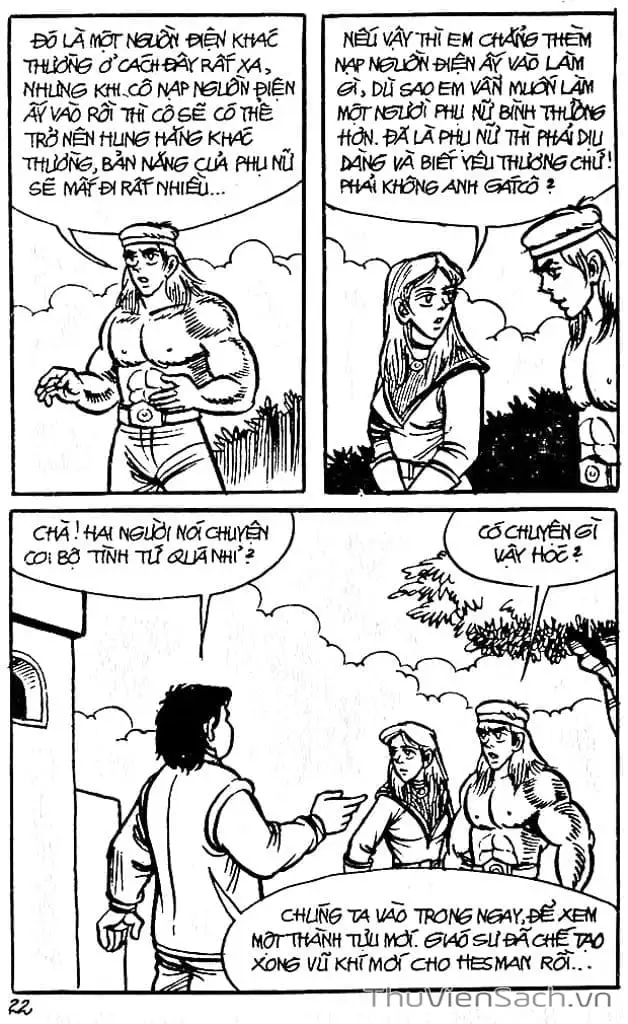 Truyện Tranh Dũng Sĩ Hesman trang 4