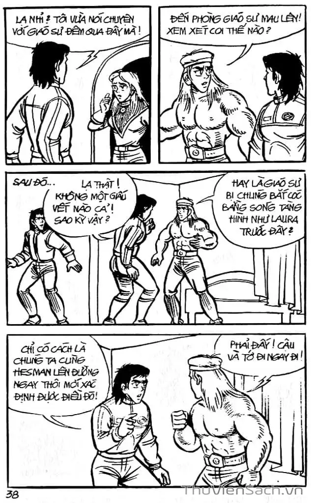 Truyện Tranh Dũng Sĩ Hesman trang 4