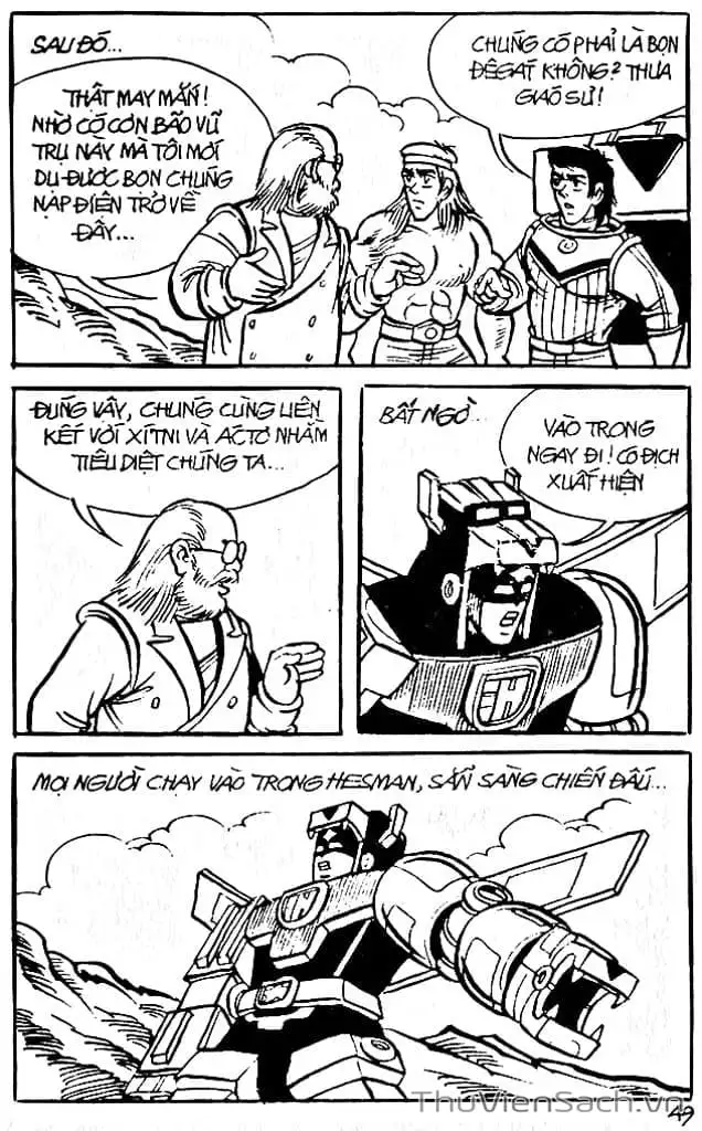 Truyện Tranh Dũng Sĩ Hesman trang 4