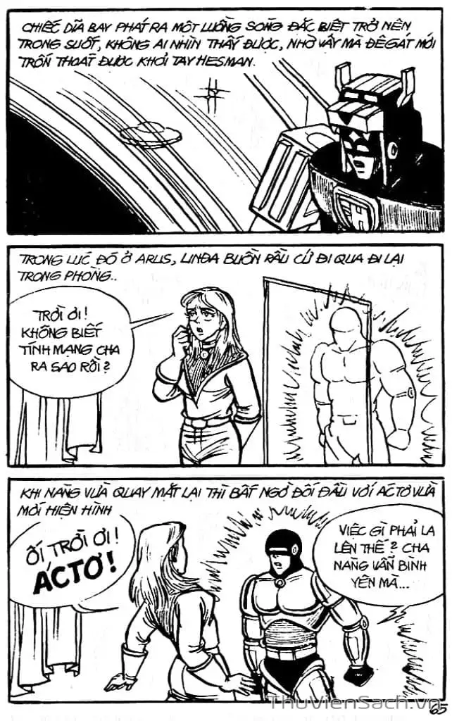 Truyện Tranh Dũng Sĩ Hesman trang 4