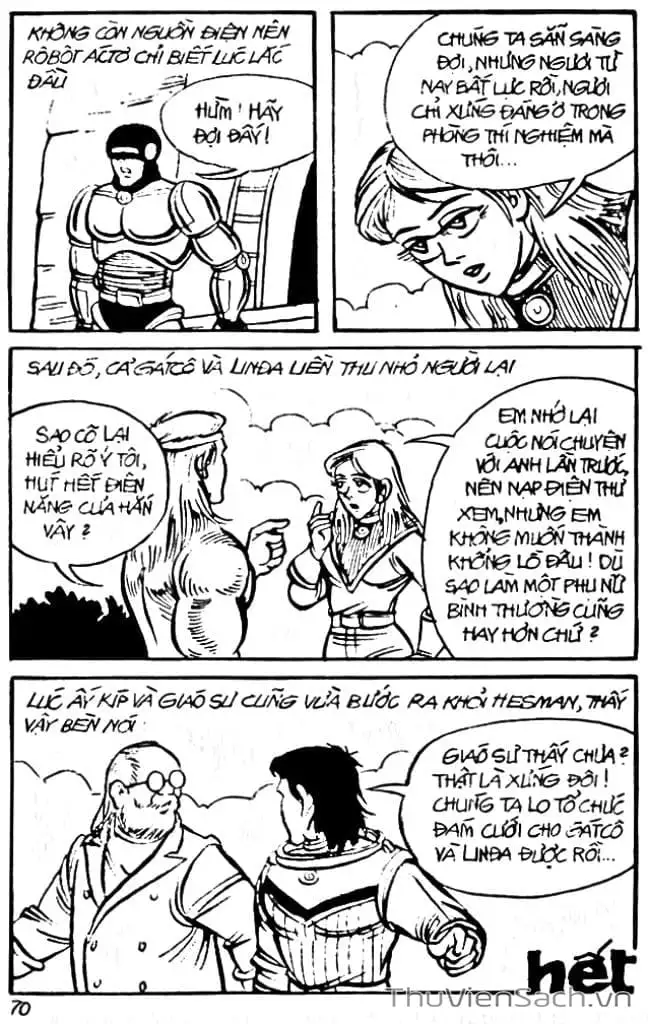 Truyện Tranh Dũng Sĩ Hesman trang 4