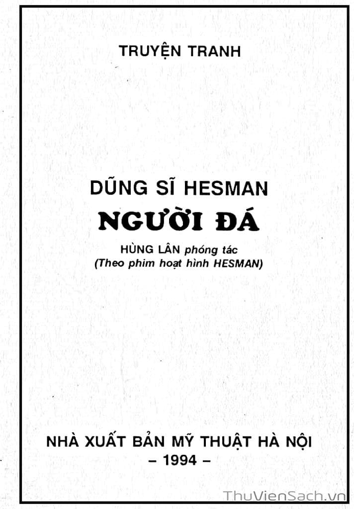 Truyện Tranh Dũng Sĩ Hesman trang 4