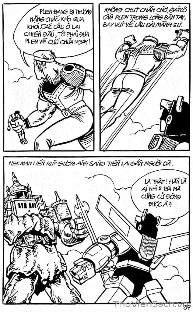Truyện Tranh Dũng Sĩ Hesman trang 4
