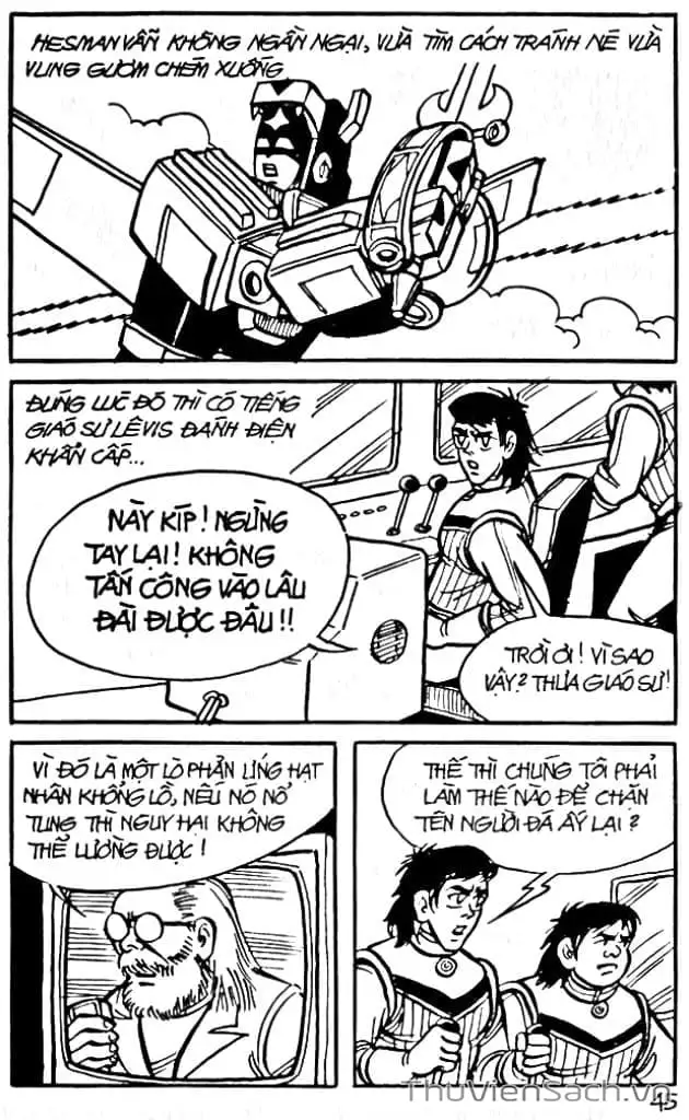 Truyện Tranh Dũng Sĩ Hesman trang 4