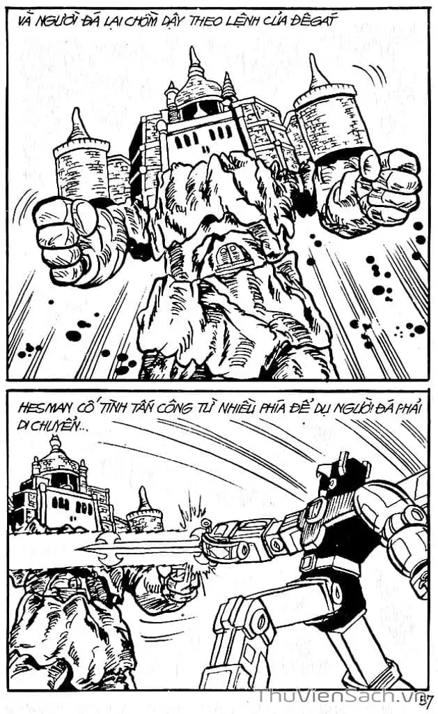 Truyện Tranh Dũng Sĩ Hesman trang 4