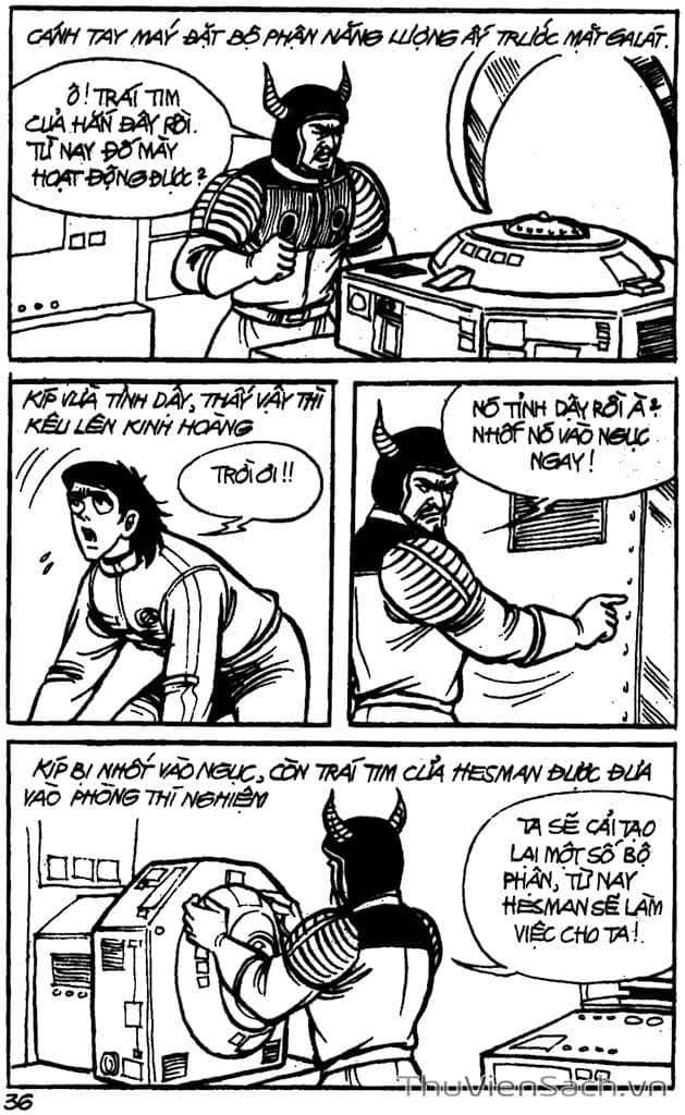Truyện Tranh Dũng Sĩ Hesman trang 4