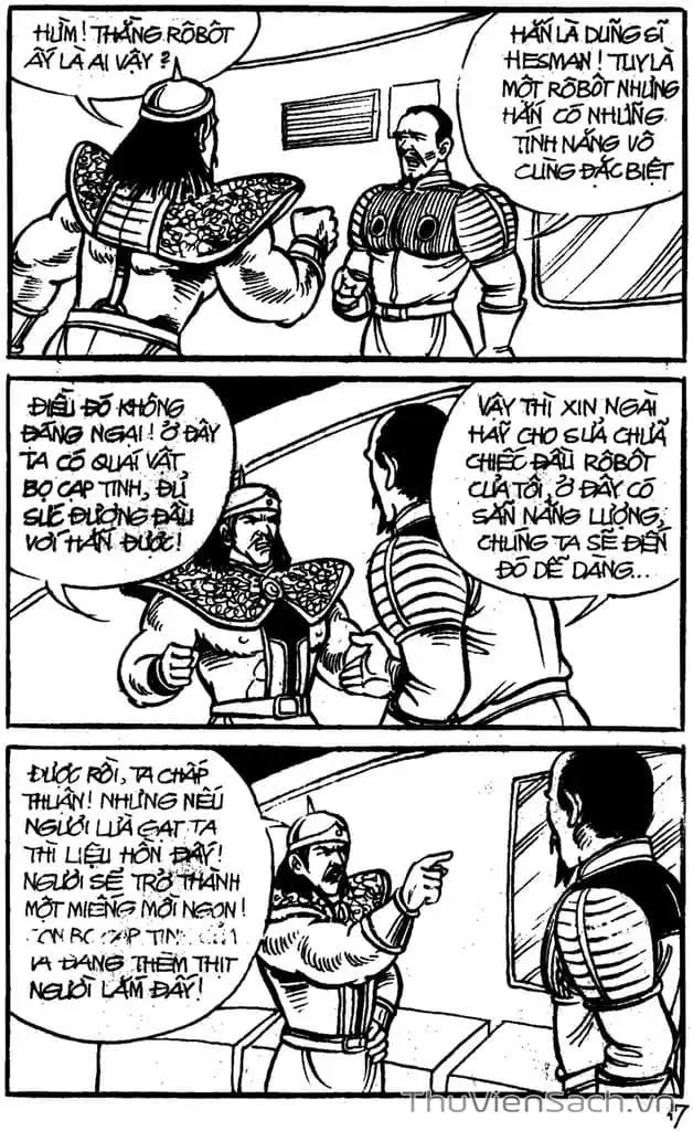 Truyện Tranh Dũng Sĩ Hesman trang 4