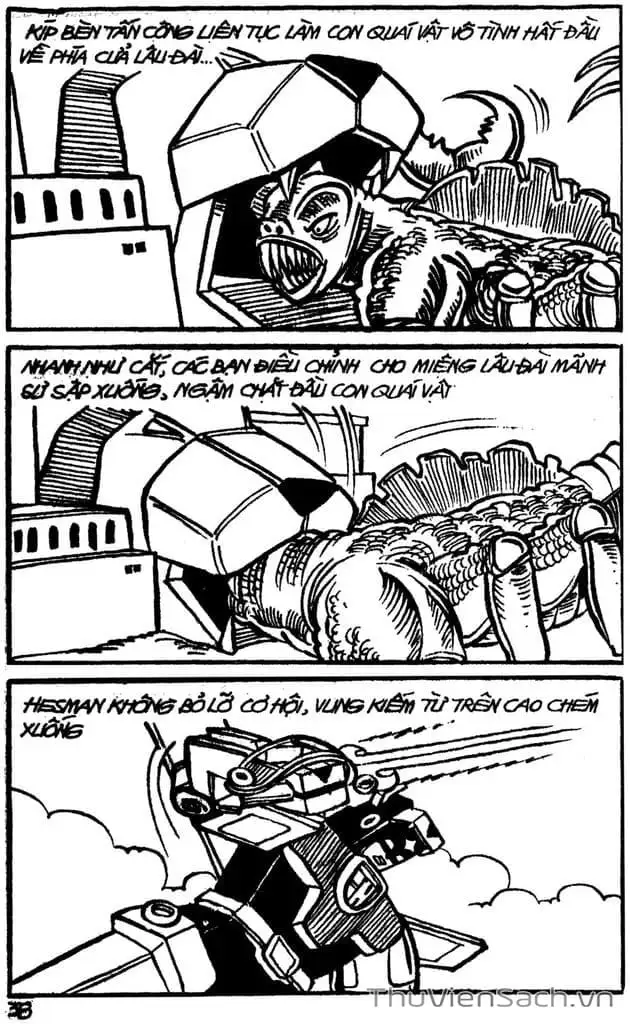 Truyện Tranh Dũng Sĩ Hesman trang 4