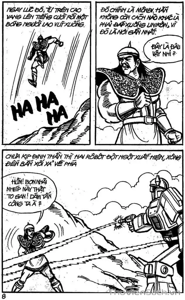 Truyện Tranh Dũng Sĩ Hesman trang 4