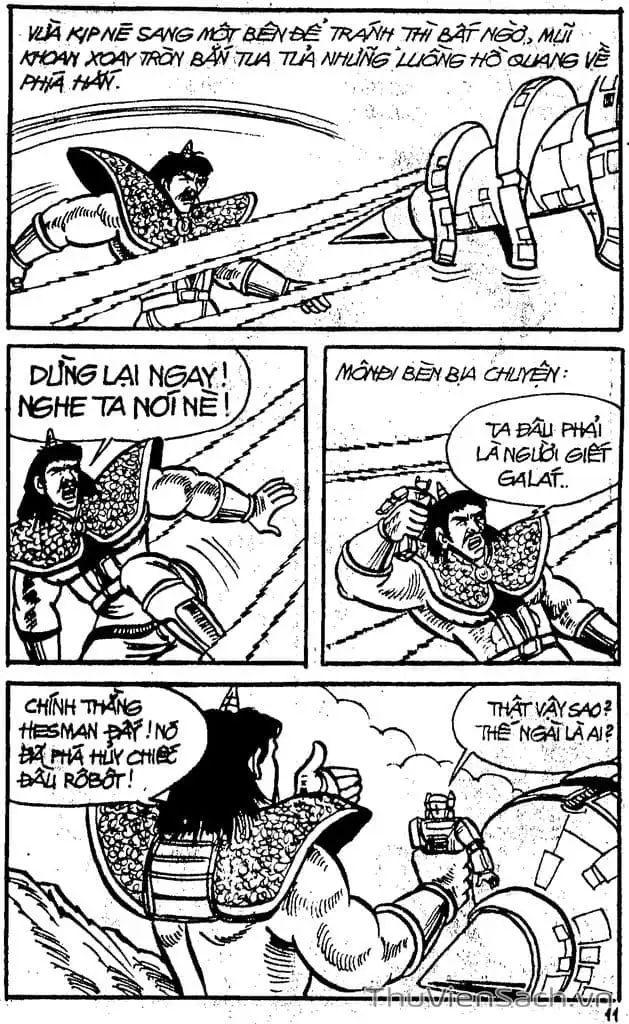Truyện Tranh Dũng Sĩ Hesman trang 4
