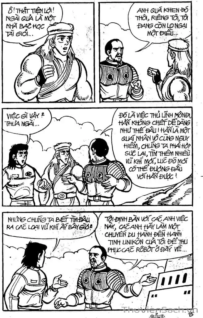 Truyện Tranh Dũng Sĩ Hesman trang 4