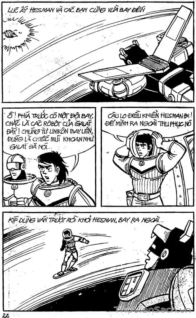 Truyện Tranh Dũng Sĩ Hesman trang 4