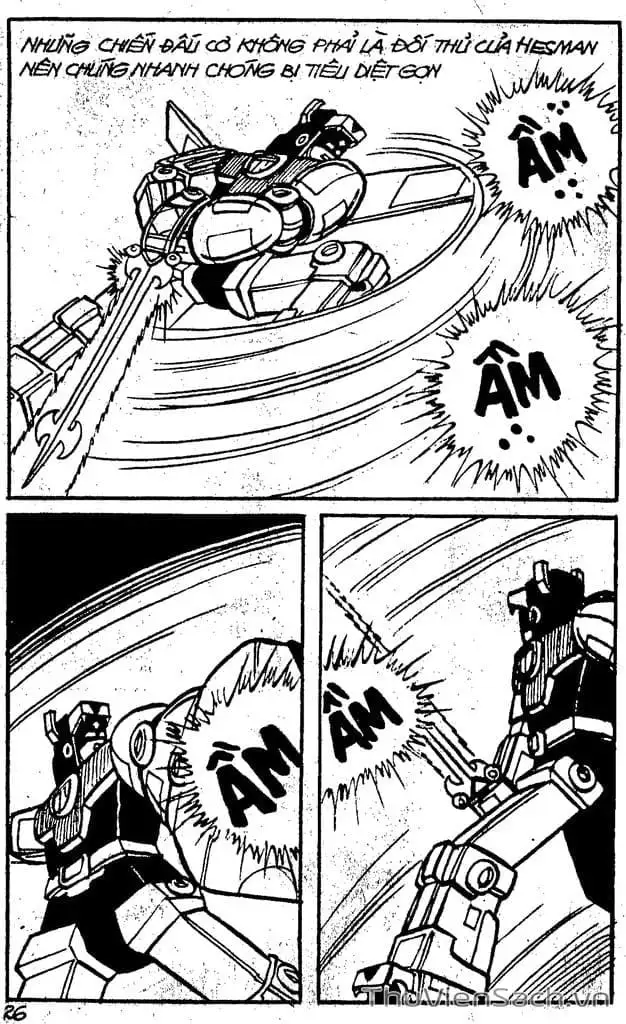 Truyện Tranh Dũng Sĩ Hesman trang 4