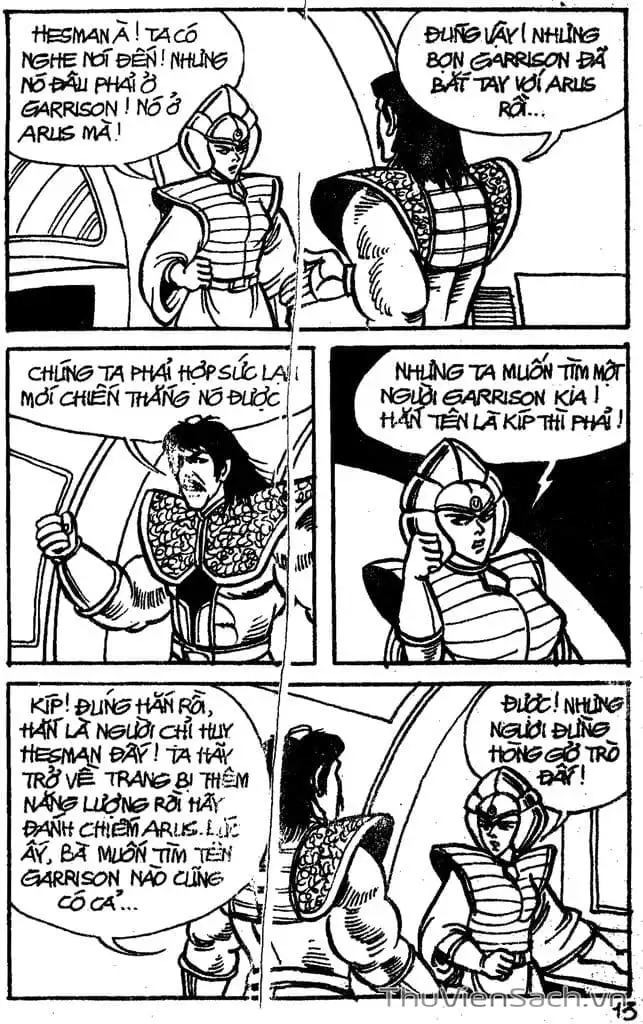 Truyện Tranh Dũng Sĩ Hesman trang 4