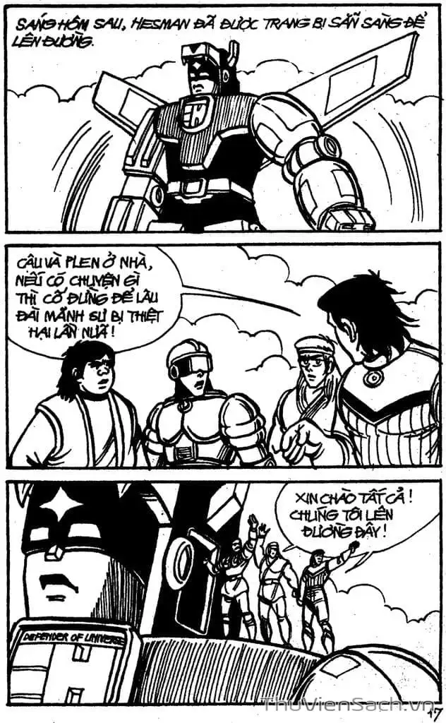 Truyện Tranh Dũng Sĩ Hesman trang 4