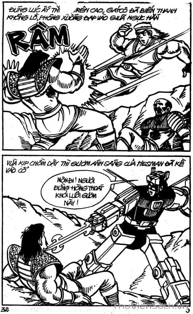 Truyện Tranh Dũng Sĩ Hesman trang 4