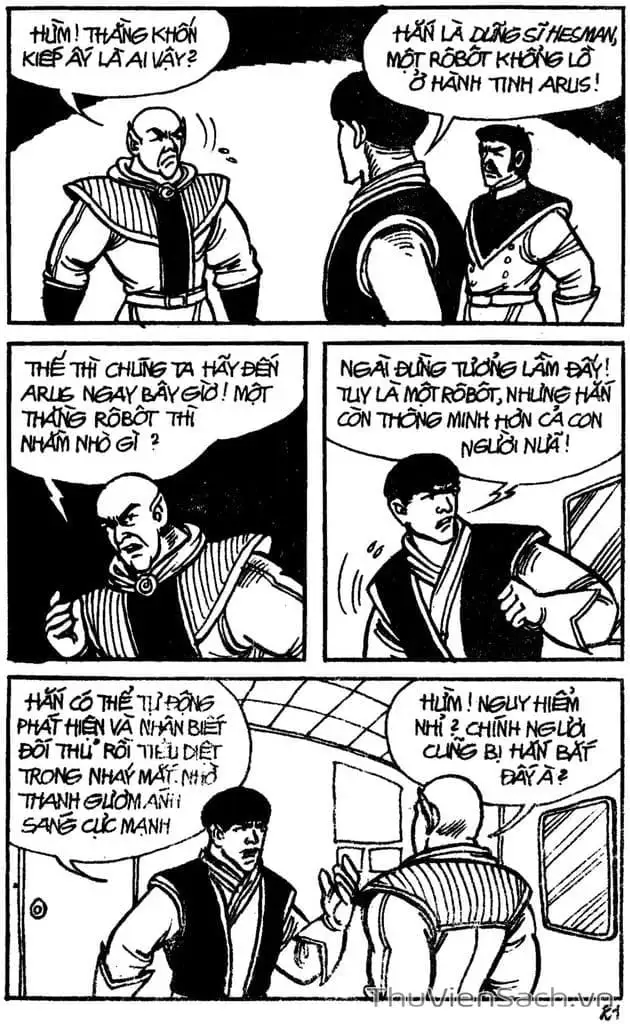 Truyện Tranh Dũng Sĩ Hesman trang 4